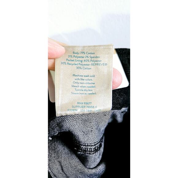 There Abouts Girls 7 Super Stretchy Jeggings Washed Black Skater Grunge New - Picture 7 of 8